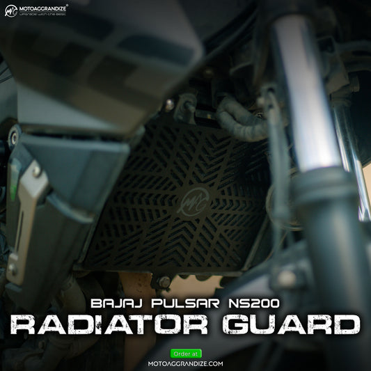 Radiator guard for Bajaj Pulsar NS 200 | AS 200