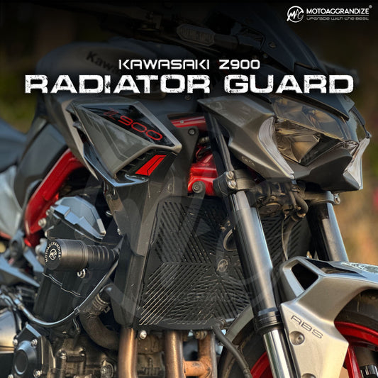 Radiator guard for Kawasaki Z900